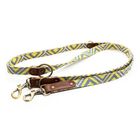 Correa Scud hecha a mano para perros color Azul/Crema, , large image number null