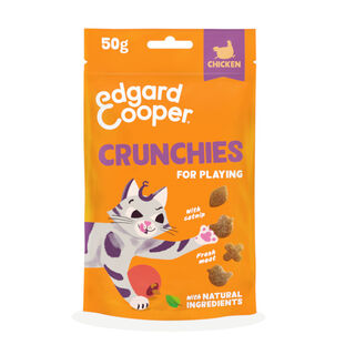 Edgard & Cooper Galletas Crunchies Pollo para gatos