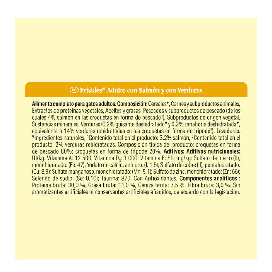 4 kg Purina Friskies Adult Pienso para gatos con salm&oacute;n y verduras, , large Imagen numero 6