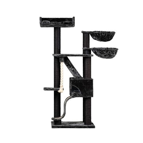 RHRQuality &aacute;rbol rascador Kilimandjaro gris para gatos, , large Imagen numero 1