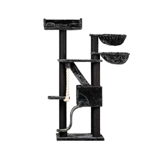 RHRQuality árbol rascador Kilimandjaro gris para gatos
