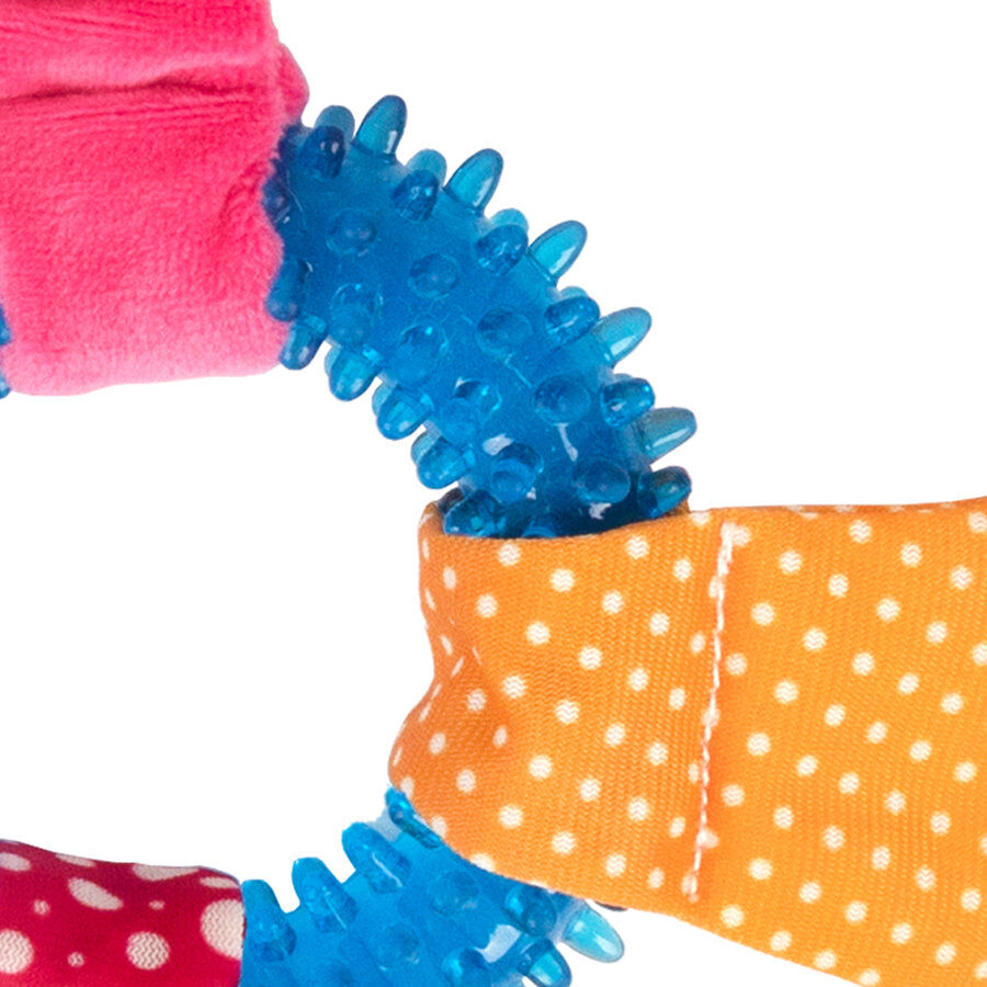 Tootoy! Chew Ring Hippo Multicolor Mordedor para cachorros, , large Imagen numero 3