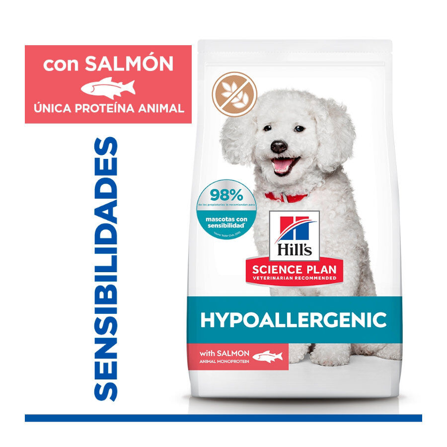 6 kg Hill's Science Plan Hipoalerg&eacute;nico Small y Mini Salm&oacute;n pienso para perros, , large Imagen numero 2