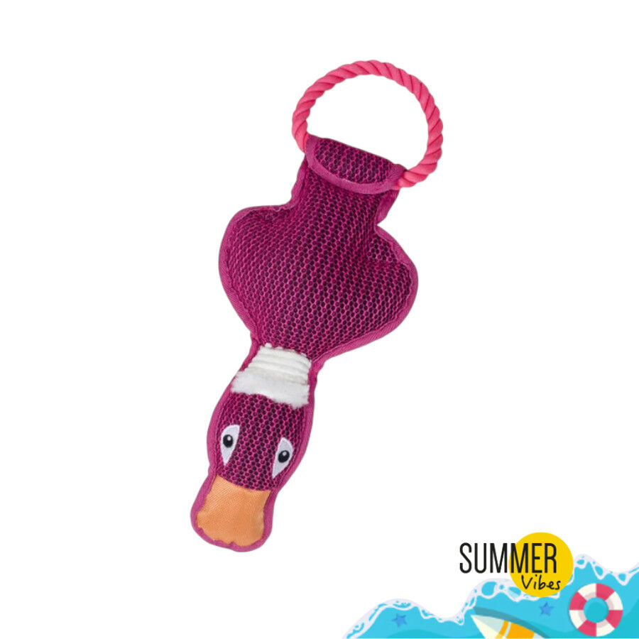 Summer Vibes Cuerda Duck Mordedor con Cuerda para perros, , large Imagen numero 2