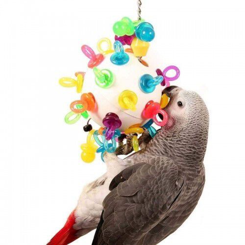 Bola de chupetes para loros color Variado, , large Imagen numero 1