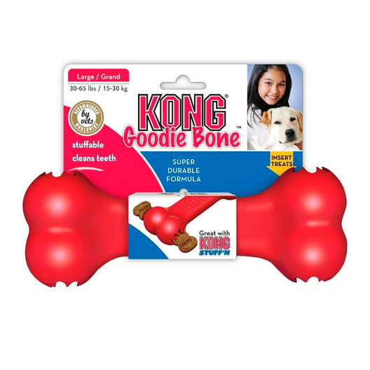Kong Goodie Bone Hueso portagolosinas para perros, , large image number null