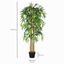 Planta de bambú artificial de decoración color Verde, , large indicador imagen numero 3