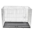 Jaula de acero galvanizado para perros color Negro, , large image number null