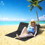 Outsunny Esterillas de Playa Negro, , large indicador imagen numero 2