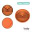 Leeby Comedero Antivoracidad Naranja para perros, , large indicador imagen numero 4