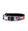 Pamppy funny retro collar de algodón y poliéster multicolor para perros, , large indicador imagen numero 1