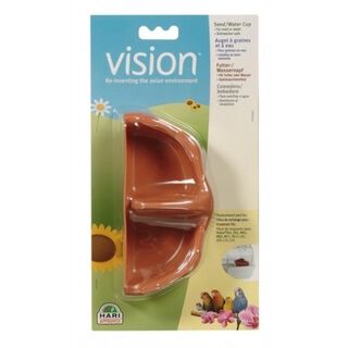 Tazas para semilla/agua Vision color Terracota