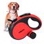 Edipets correa extensible con sistema de frenado rojo para perros, , large indicador imagen numero 1