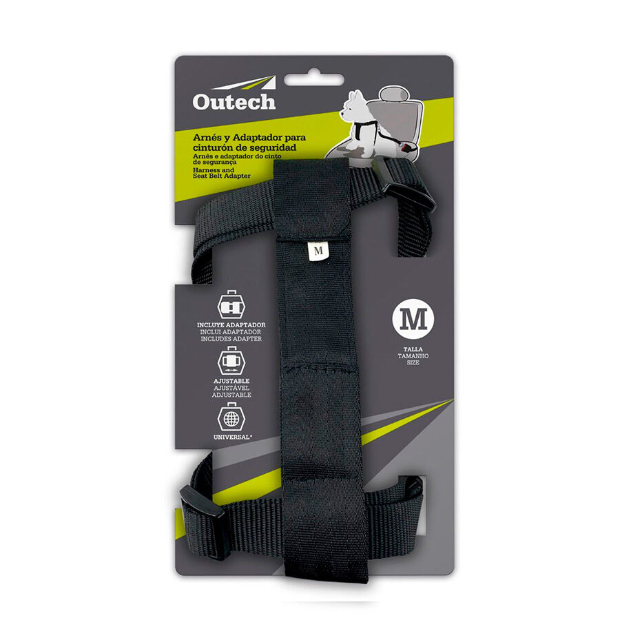 Outech Arn&eacute;s y Adaptador de cintur&oacute;n de seguridad para perros peque&ntilde;os, , large Imagen numero 3