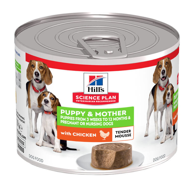 Hill&#039;s Science Plan PuppyyMother Mousse de Pollo lata para perros thumbnail