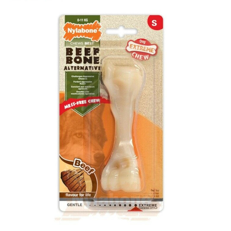Nylabone Beef Alternative Hueso Mordedor para perros, , large image number null