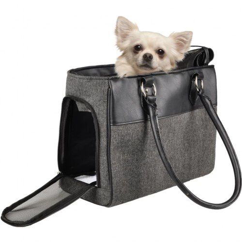 Bolso transport&iacute;n de mascotas color Negro, , large Imagen numero 2