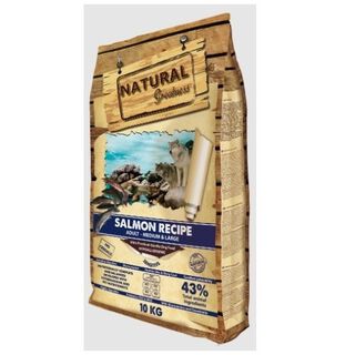 Natural greatness sensitive pienso de salmón para perros de razas medianas y grandes