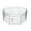 PawHut parque plegable negro para cachorros, , large indicador imagen numero 1