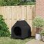 vidaXL Casa para Perros Perrera Caseta Mascotas Tela Oxford Acero Gris Antracita, , large indicador imagen numero 3