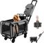 COSTWAY Transportín Plegable con Ruedas para Mascotas, Bolsa Trasportín de Viaje para Perros Gatos, Transportador con Almohadillas y Manija Telescópica para Mascotas Pequeñas Medianas, , large indicador imagen numero 1