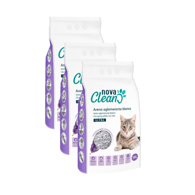 Nova Clean Ultra Lecho Aglomerante Lavanda para gatos thumbnail