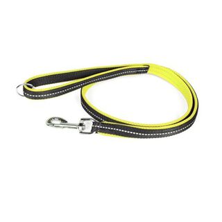 Correa Julius Powair mosquetón pequeño para perros color Neon