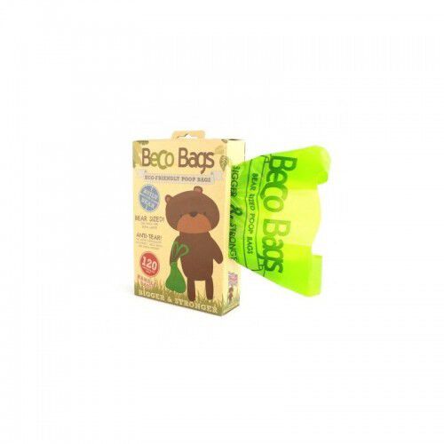 Pack de 120 bolsas de basura para excrementos Becobags para perros olor Neutro