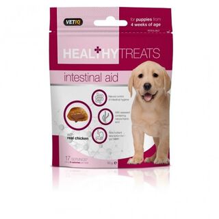 Snacks para la salud intestinal de cachorros sabor Pollo