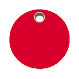 Red Dingo Placa identificativa Plastico Círculo para perros