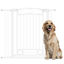 PawHut Barrera para Perros Puerta para Perros con Ancho Ajustable 76-104 cm Barrera de Seguridad para Perros con 2 Extensiones para Escaleras y Puertas Blanco, , large indicador imagen numero 6