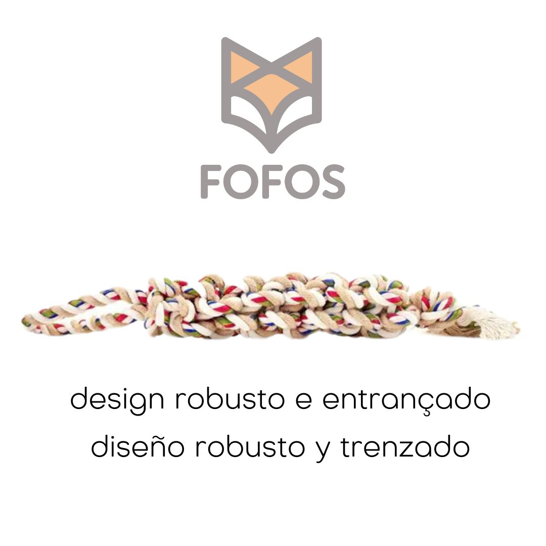 FOFOS | Cuerda Trenzada - Para Perro, , large Imagen numero 4