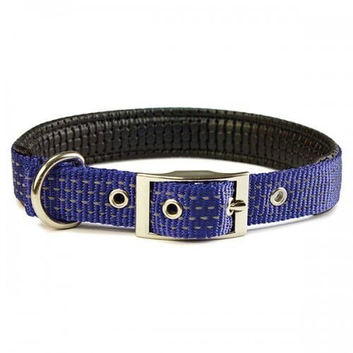 Collar nylon liso color Azul, , large Imagen numero 1