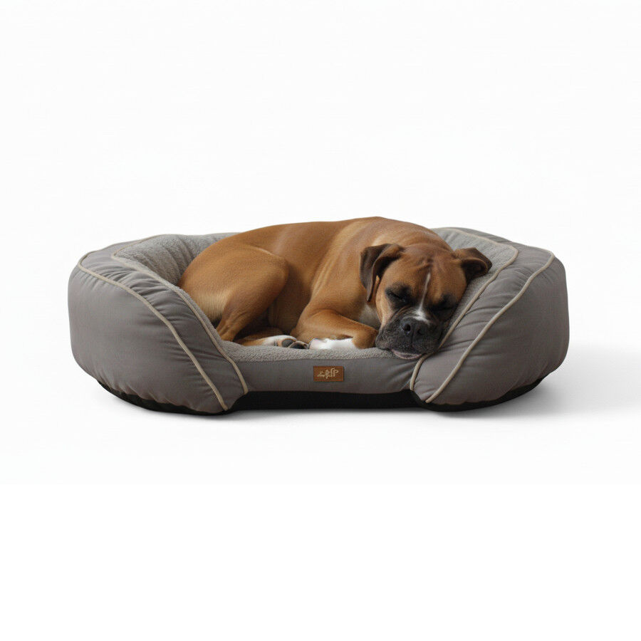 All For Paws Lamb Cama Lujo Gris para perros, , large Imagen numero 2