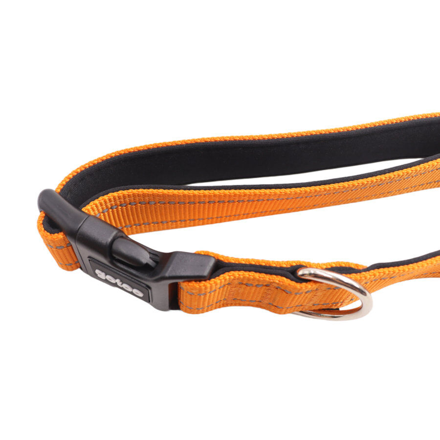 Gotoo Collar de nylon reflectante naranja para perros, , large Imagen numero 4
