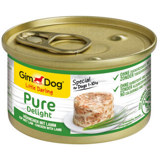 GimDog Pure Delight pollo y cordero lata para perros