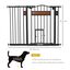 PawHut barrera de seguridad extensible para perros, , large indicador imagen numero 3