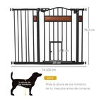 PawHut barrera de seguridad extensible para perros, , large image number null