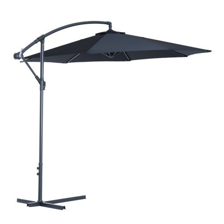 Parasol de exterior Outsunny para jardín color Negro thumbnail