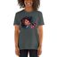 Mascochula camiseta mujer electronic personalizada con tu mascota gris oscuro, , large indicador imagen numero 3