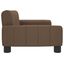 vidaXL Cama para perros de tela marrón 70x45x30 cm, , large indicador imagen numero 3
