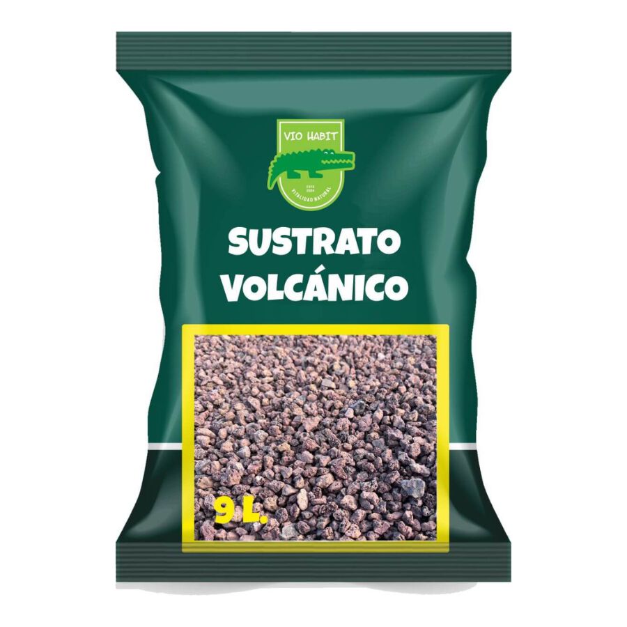 Sustrato Volc&aacute;nico para Acuarios - Vio Habit / Saco 9 L. / Mediano / Natural, , large Imagen numero 1