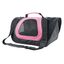 Nobleza - Bolso transportín de tela oxford para perros, gatos o animales pequeños. Pequeño, Color Rosa Largo 34 cm, , large indicador imagen numero 1