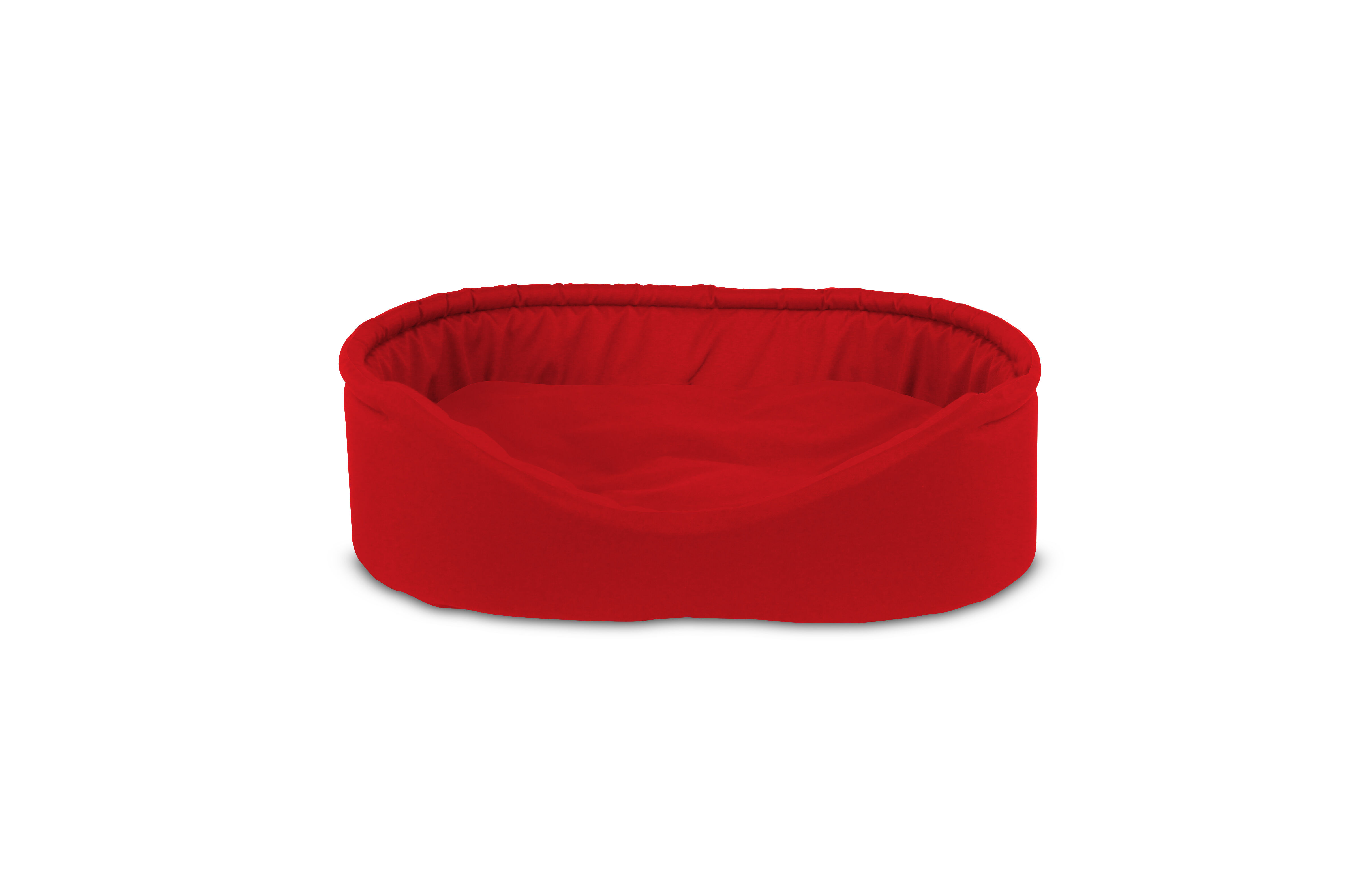 Gauty Cama Oval para Perros y Gatos  Tela Impermeable - Rojo, , large Imagen numero 1
