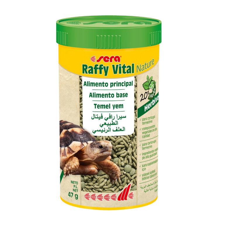Terratuga Schildkrötenshop - Sera raffy Vital Pflanzenfutter für