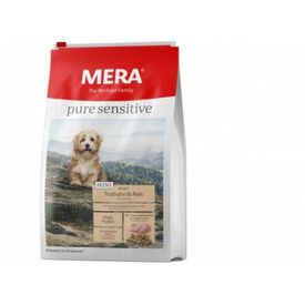 Pienso Mera pure sensitive mini sabor Pavo y arroz
