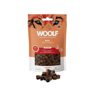 Woolf Snack Semihúmedo para perro de Ternera