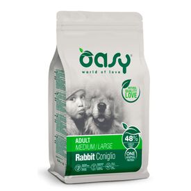 Oasy Adult M/L One Pro Conejo pienso para perros