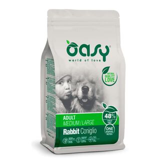 Oasy Adult M/L One Pro Conejo pienso para perros