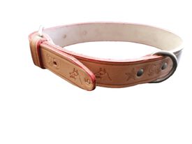 Seleiro Anta Collar Cuero para Perros